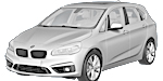 BMW F45 B1258 Fault Code